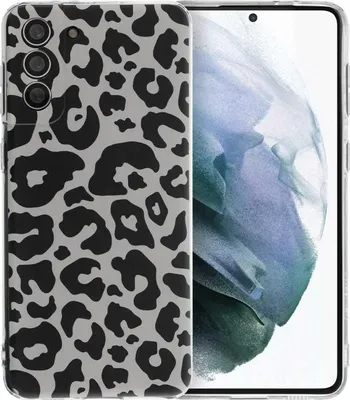 Zdjęcie produktu dla etui imoshion Design do Samsung Galaxy S21 Plus - Leopard Transparent