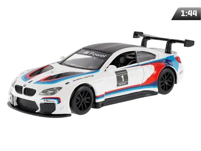 Obrázok produktu pre Model 1:44, BMW M6 GT3, biely