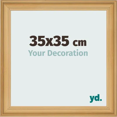 Image de Cadre photo, 35x35 cm, Pin veiné, MDF, Lazio