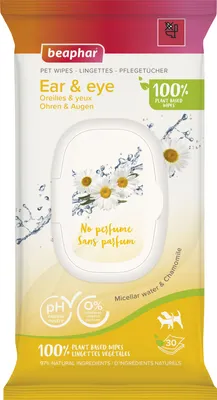 Image de BEAPHAR lingettes de soin oreilles & yeux, 30 pces