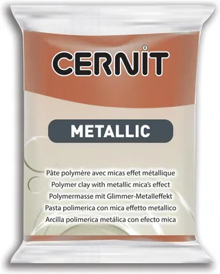 Obrázok produktu pre Cernit Polymer Clay Metallic Polymérová hmota Bronze 56 g