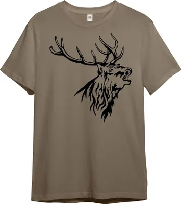 Produktbild von PAULGOS Herren T-Shirt "Hirschkopf"