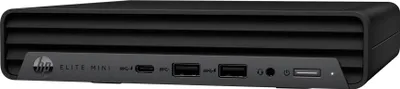 Produktbild von HP Elite 800 G9 - Mini Desktop - Core i9 i9-14900T - RAM 64 GB - SSD 1 TB - NVMe, TLC - UHD Graphics 770 - 1GbE, Wi-Fi 6E, Bluetooth 5.3 - WLAN: 802.11a/b/g/n/ac/ax (Wi-Fi 6E)
