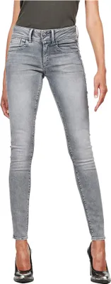 Produktbild von G-star Lynn Mid Waist Skinny Jeans Grau 26 / 34 Frau Grau 26