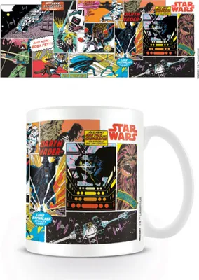 Produktbild von Star Wars - Lizenz Tassen - Comic Panels