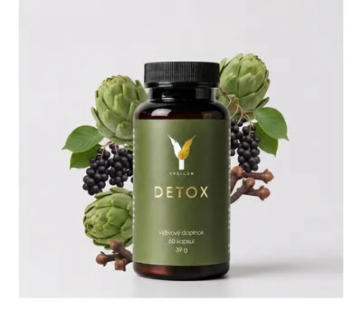 Zdjęcie produktu dla Ypsilon Detox – Kompleks witamin dla wsparcia trawienia (kapsułki)