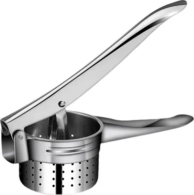 Produktbild von 9 cm Edelstahl-Entsafter mit großem Loch, manuell, für Granatapfel- und Orangensaft, Orangensaft, Honigpresse aus Edelstahl