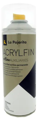 Image de La Pajarita vernis acrylique satiné spray 400ml protection