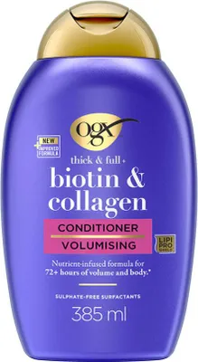 Productafbeelding van Ogx Thick & Full Biotin & Collagen Conditioner Bio (385 ml)