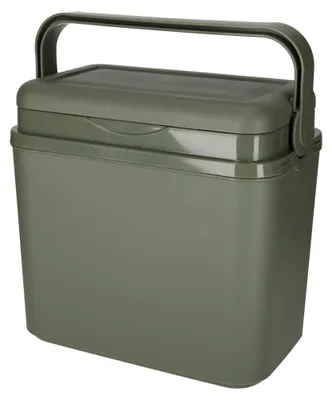 Produktbild von Norländer Kühlbox 10L Grün – Stylische Outdoor-Isolierbox für Strand & Wandern. Kleine Kühlbox im Retro-Design, auslaufsicher & leicht zu transportieren