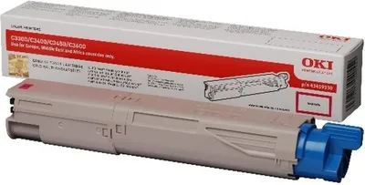 Zdjęcie produktu dla OKI 43459330, 2500 stron(y), Purpurowy, 1 szt.