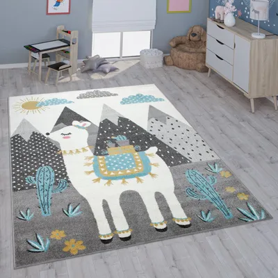 Produktbild von Kinderteppich Teppich Kinderzimmer Mädchen Jungs Verschiedene Motive Und Größen Grösse 120x160 cm