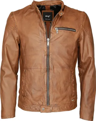 Produktbild von Maze Lederjacke 181Berwick Herren cognac XL