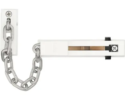 Produktbild von ABUS Türkette SK66 W CL/DFNLI mit Kindersicherung, gehärtete Stahlkette