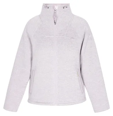 Produktbild von urban rain von Schmuddelwedda, Damen Fleecejacke - Lila, Größe L