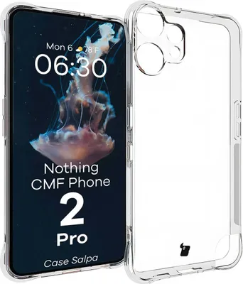 Produktbild von Flexible Handyhülle für Nothing CMF Phone 2 Pro, Bizon Case Salpa, Transparent