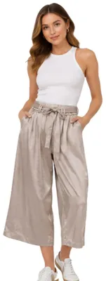 Produktbild von Damenhose Silvian Heach Satin Culottes S