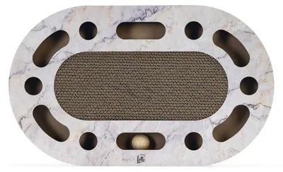 Produktbild von Designed by Lotte Meda Kratzspielzeug Karton, Farbe:beige