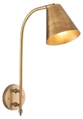 Immagine prodotto di Applique RADHA in ottone anticato 1xE27x20W, ottone, dimensioni: 49x14x40 cm, IP20, Endon