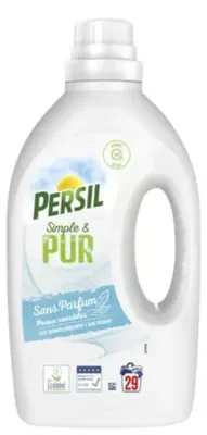 Produktbild von Persil Flüssigwaschmittel Simple & Pur, parfümfrei, 29 sc, 1,32 l