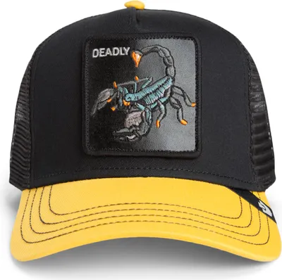 Produktbild von Goorin Bros. Deadly Trucker Cap - VOID / BEAM - Black Yellow