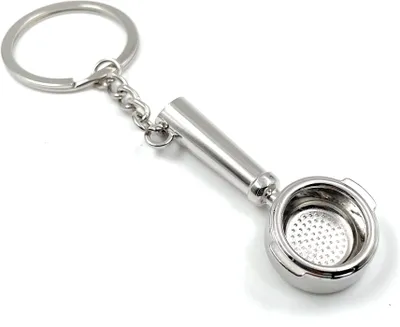 Produktbild von Onwomania - "Kochtopf kochen Camping Schlüsselanhänger - Metall Glücksbringer ideal als Geschenk z.B. für den besten Freund, die beste Freundin, Mama