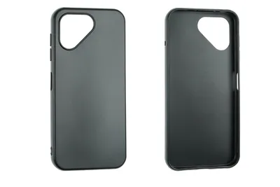 Image de caseroxx Housse de protection TPU compatible avec Fairphone 5, étui en caoutchouc pour téléphone portable noir
