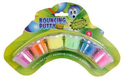 Image de ton Bouncing Putty junior 12 grammes 6 pièces
