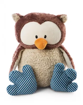 Produktbild von Nici 46088 Eule Oscar 80cm (ohne drehbarem Kopf) Plüsch The Owlsons