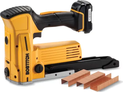 Image de Bostitch DSA-3519-E 15-19mm 2x batterie Agrafeuse pour fermeture de cartons KL-07