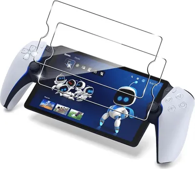 Produktbild von 2X Schutzglas für Playstation Portal PS5 Panzerfolie Displayschutz Full Screen 9H