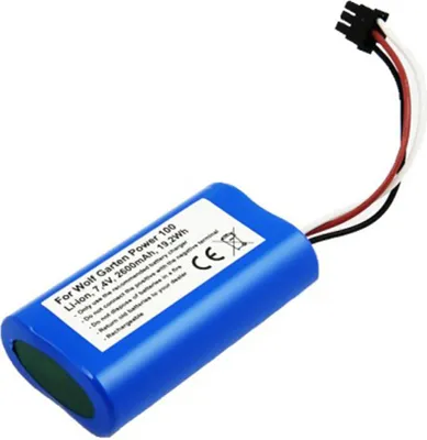 Obrázek produktu pro Avizar, Wolf-Garten Power 100 7,4 V 2600 mAh Li-Ion baterie, modrá