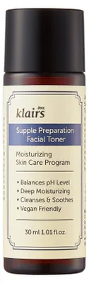 Productafbeelding van KLAIRS Supple Preparation gezichtsreiniger, 30 ml