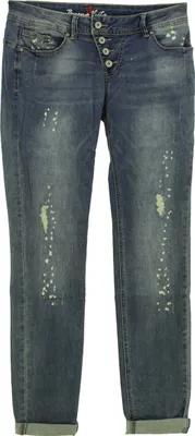 Produktbild von 27991 Buena Vista, Malibu,  Damen Jeans Hose, Stretchdenim, blue used, S