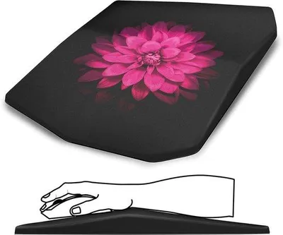 Produktbild von Ergonomische Traagschuimmuismat für Polsohrenunterstützung 24,8 x 21 cm