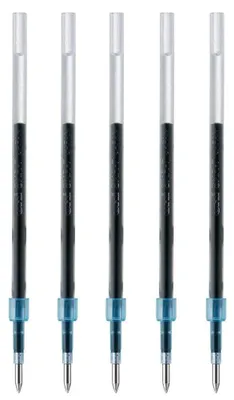Obrázok produktu pre Náplne do pera uni SXR-7 Jetstream - 0,7 mm - čierna, 5 ks