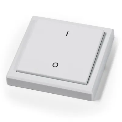 Produktbild von Funk-Wandtaster McPower "Comfort", max. 70m, Aufputz, 1-Kanal