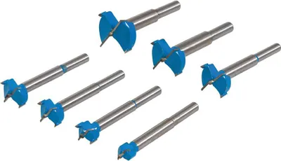 Produktbild von Silverline - Titan-Forstnerbohrer, 7-tlg. Satz