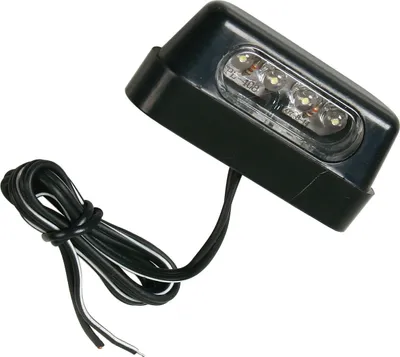 Produktbild von Nummernschildbeleuchtung mit 4 LEDs - Weiß - Zugelassen