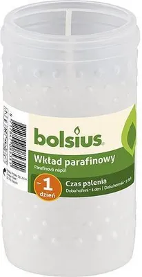 Obrázek produktu pro NÁHRADNÍ PARAFÍNY BOLSIUS - hořící 1 den Hrobová lucerna