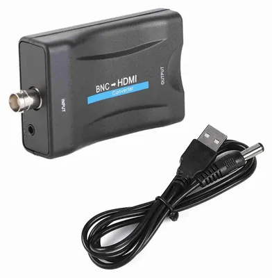 Obrázek produktu pro Převodník BNC na rozhraní HDMI, adaptér pro zobrazení videa v rozlišení HD 1080p a 720p, monitor pro kamerové systémy