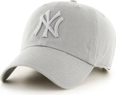 Produktbild von '47 Brand MLB New York Yankees '47 CLEAN UP Strapback Cap grey