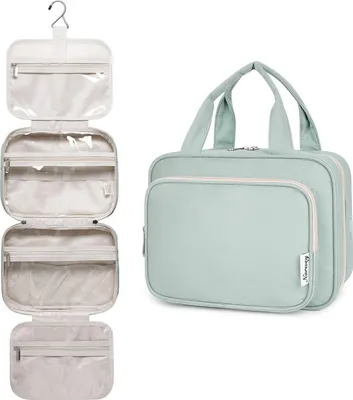 Produktbild von Famanu Kosmetiktasche mit mehreren Fächern - Schwarz