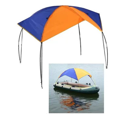 Produktbild von Schlauchboot Sonnenschirm Inflatable Boat Segeln Markisendach Markise Obere Abdeckung Angelzelt.