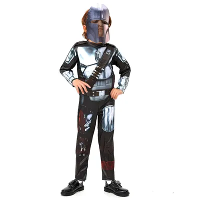 Produktbild von Kinderkostüm Star Wars Mandalorian mit Maske 98-110 S