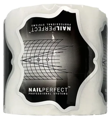 Produktbild von NailPerfect Accessoire NailPerfect Tips & Forms Salon Success Forms 300Stuks