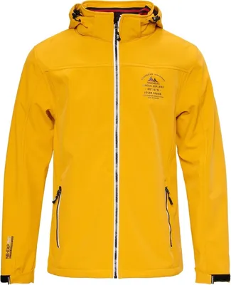 Produktbild von Nordberg Trond - Softshell Outdoor Sommerjacke Männer - Gelb - Größe M
