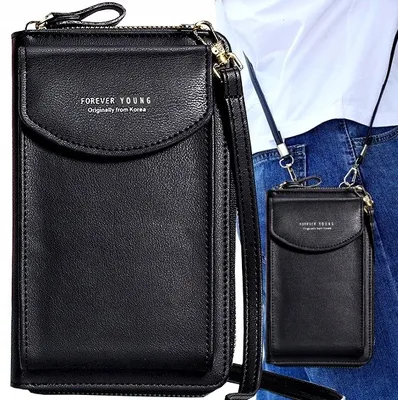 Produktbild von Sachet - Kleine Tasche für Ihr Telefon - Stilvoller Komfort - Passend für die meisten Smartphones - Hochwertiges  - Verstellbarer Riemen - Or
