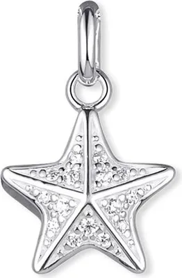 Produktbild von SILBERKETTEN STORE Anhänger Seestern mit Zirkonia - 925 Silber