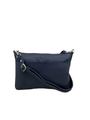 Produktbild von C7023 Cinino Ledertasche Umhängetasche Dunkelblau